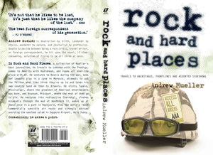 Rock and Hard Places by Andrew Mueller, Foruli Classics, ISBN 9781905792092, cover spread
