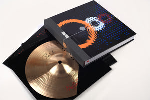 The Autobiography deluxe limited edition by Bill Bruford, Foruli, book and Paiste custom cymbal