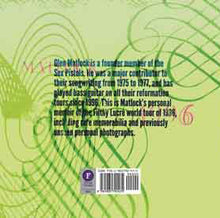 Sex Pistols Filthy Lucre Photofile by Glen Matlock, Foruli Codex, ISBN 9781905792474, back cover